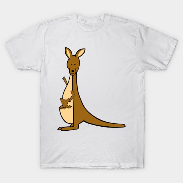 Kangaroo T-Shirt by Gabriel Pastor Store